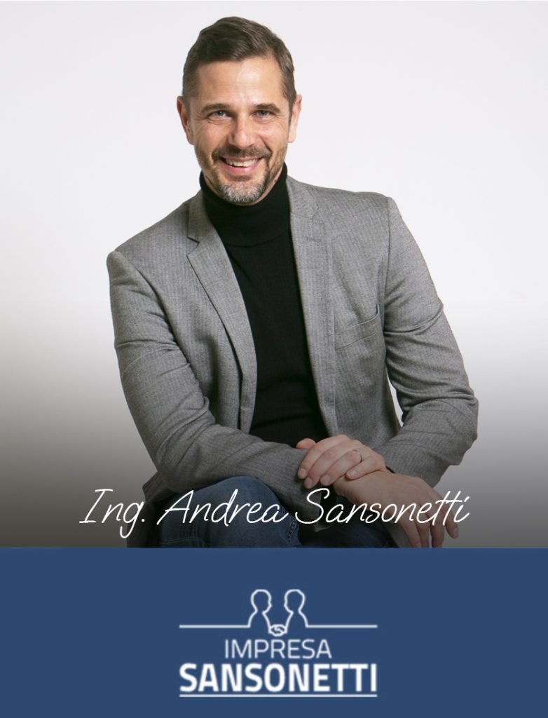 Ing. Andrea Sansonetti, titolare dell'impresa Sansonetti